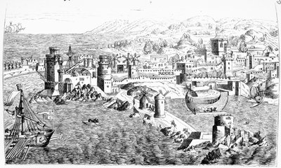 Map of the Island of Rhodes, Reproduced in 